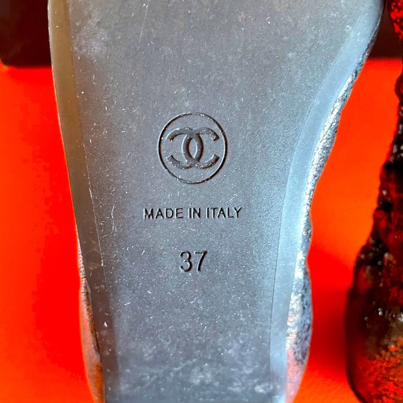 Chanel Metallic Two-tone Ballet flats - Picture 5 of 5